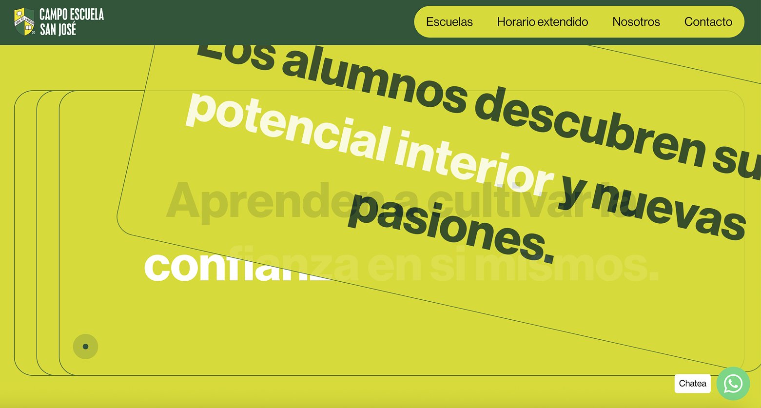 web escuela caso