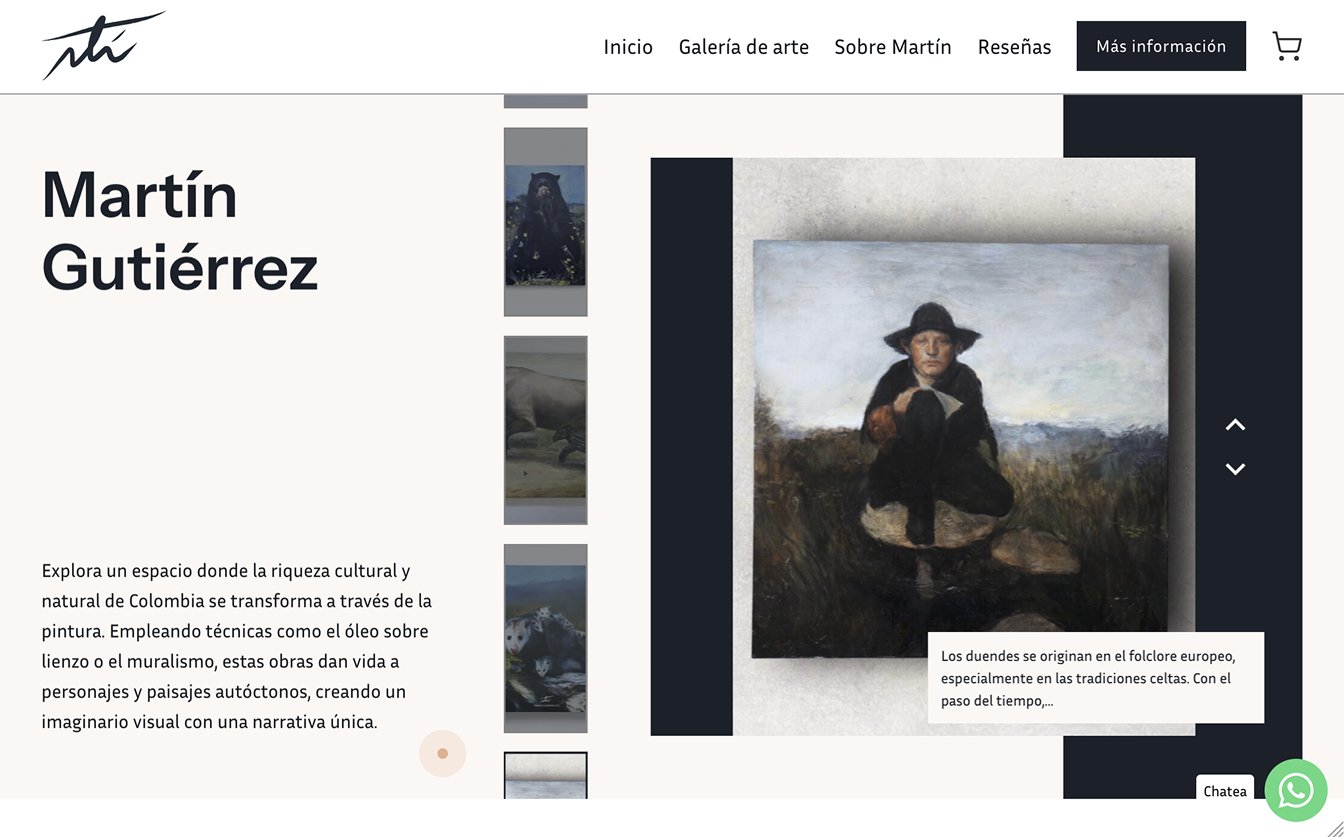 web pintor